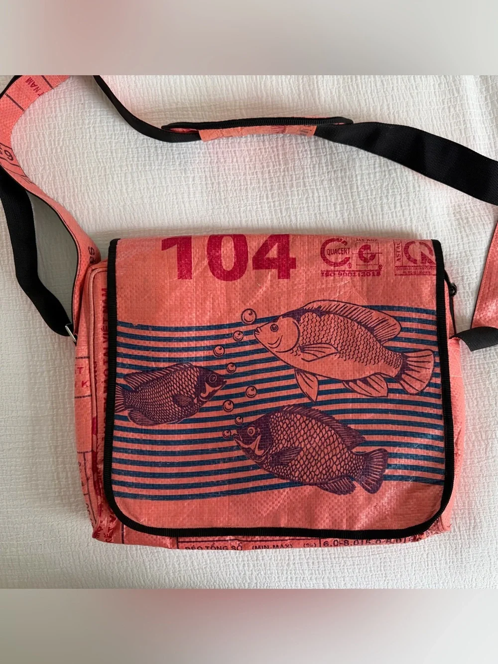 CEMENT6 Upcycled Messenger Bag Good Condition